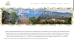 Desktop Screenshot of ldshe.org